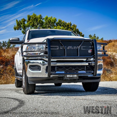 Westin Automotive 19-C RAM 2500/3500(NEW BODY STYLE)HDX GRILLE GUARD BLACK 57-4025